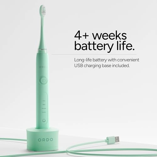 Sonic - 4 Brushing Modes Rechargeable Mint Green Starter Kit