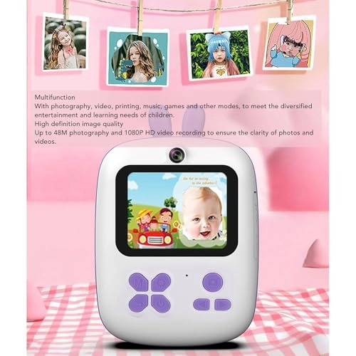 Instant Print Camera - 48MP Thermal Printing