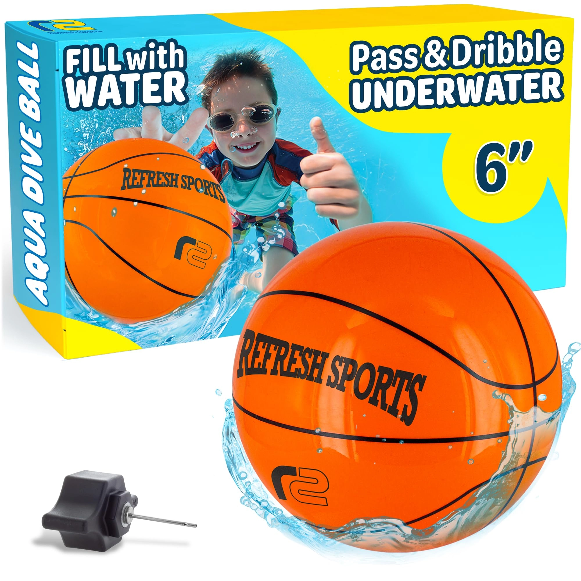 refresh sports Aqua Dive Pool Ball