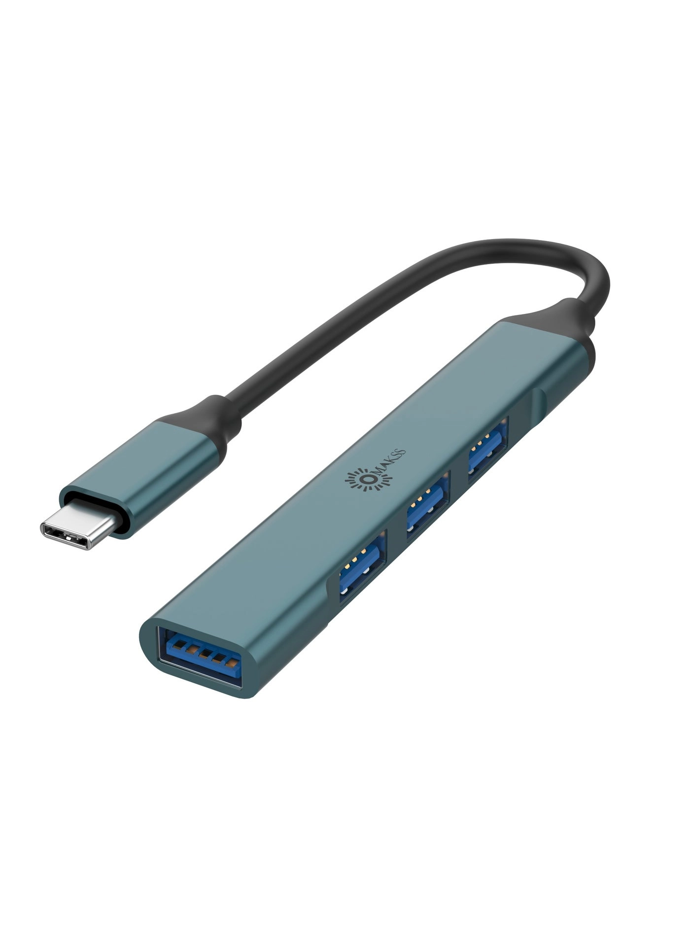 OMAKSS USB C Hub - 4 USB 3.0 Ports