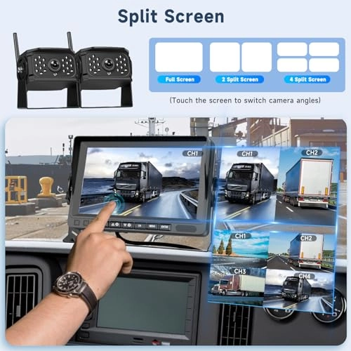 Wireless Backup Camera - Night Vision Wireless 720P