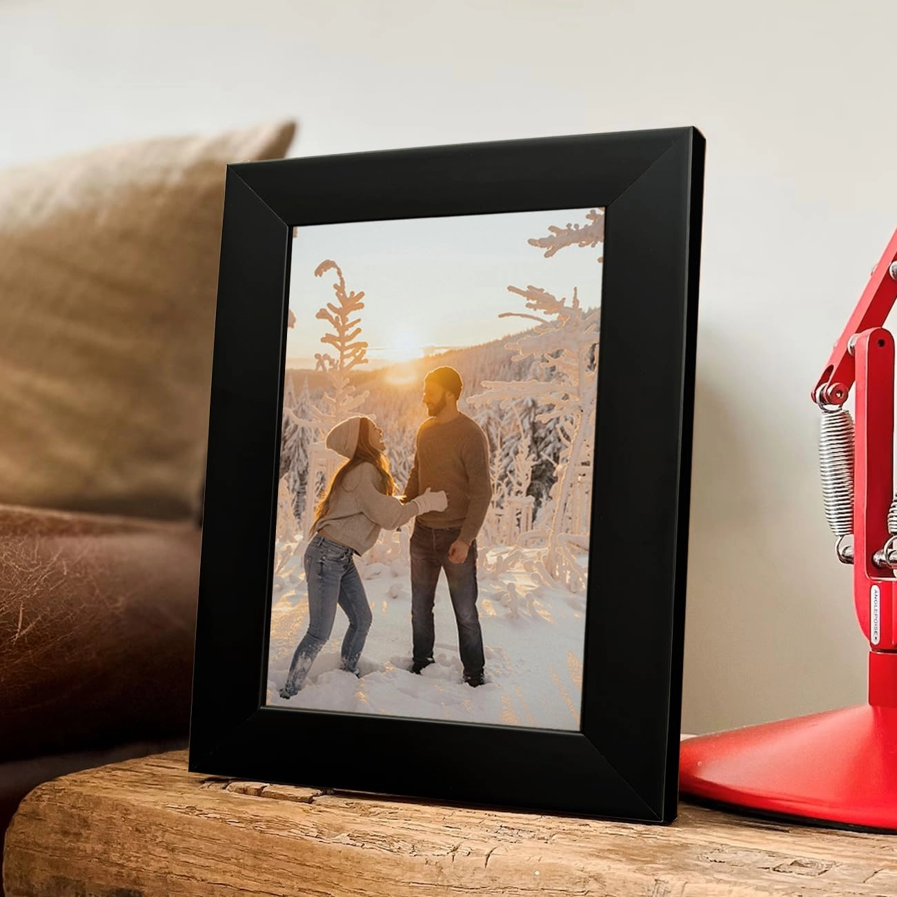 Edge Square Synthetic Table/Wall Photo Frame - 5x7 Inch 1