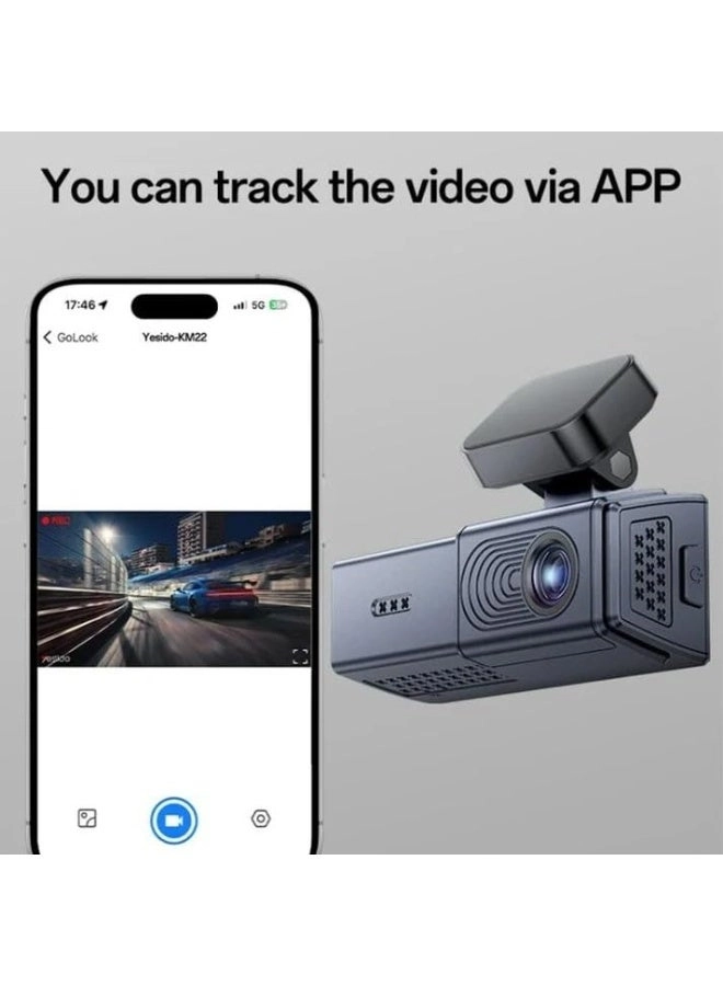 Dual Dash Cam - 2K 1080P