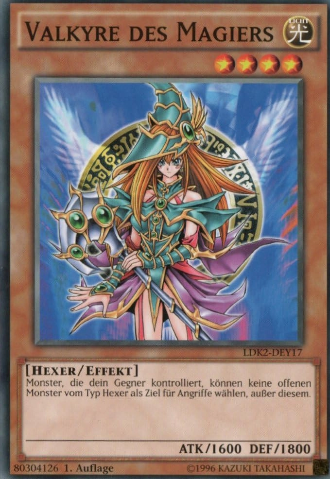 MZTCG Yugioh Valkyre of the Magician LDK2-DEY17 - German