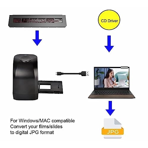 Negative Film Slide Scanner - USB