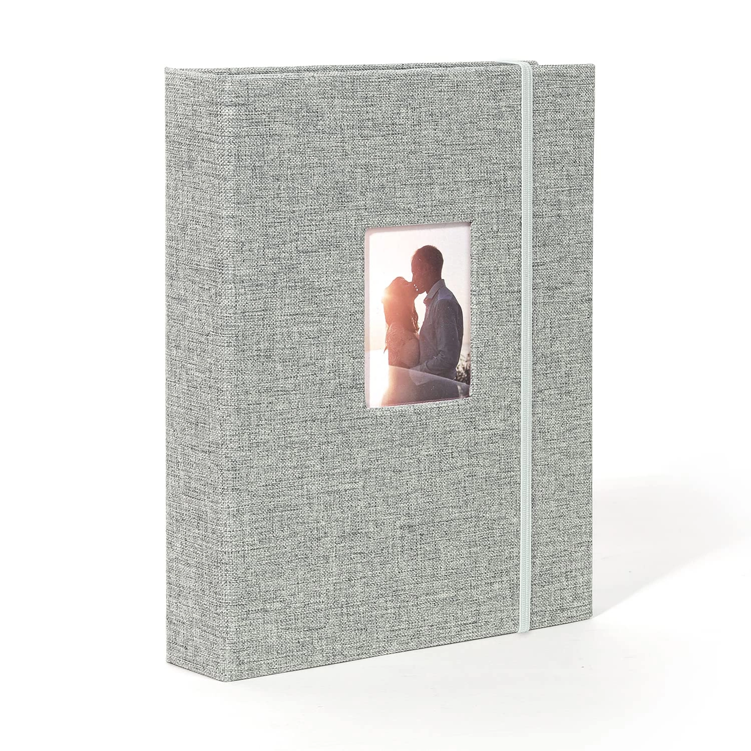 Goodsnetic Instax Mini 208 Pockets Linen Cover Photo Album