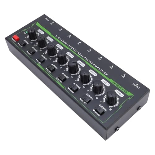 8 Channel Stereo Headphone Amplifier