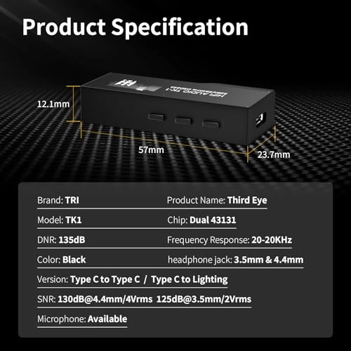 TK1 - USB C DAC Dual CS43131
