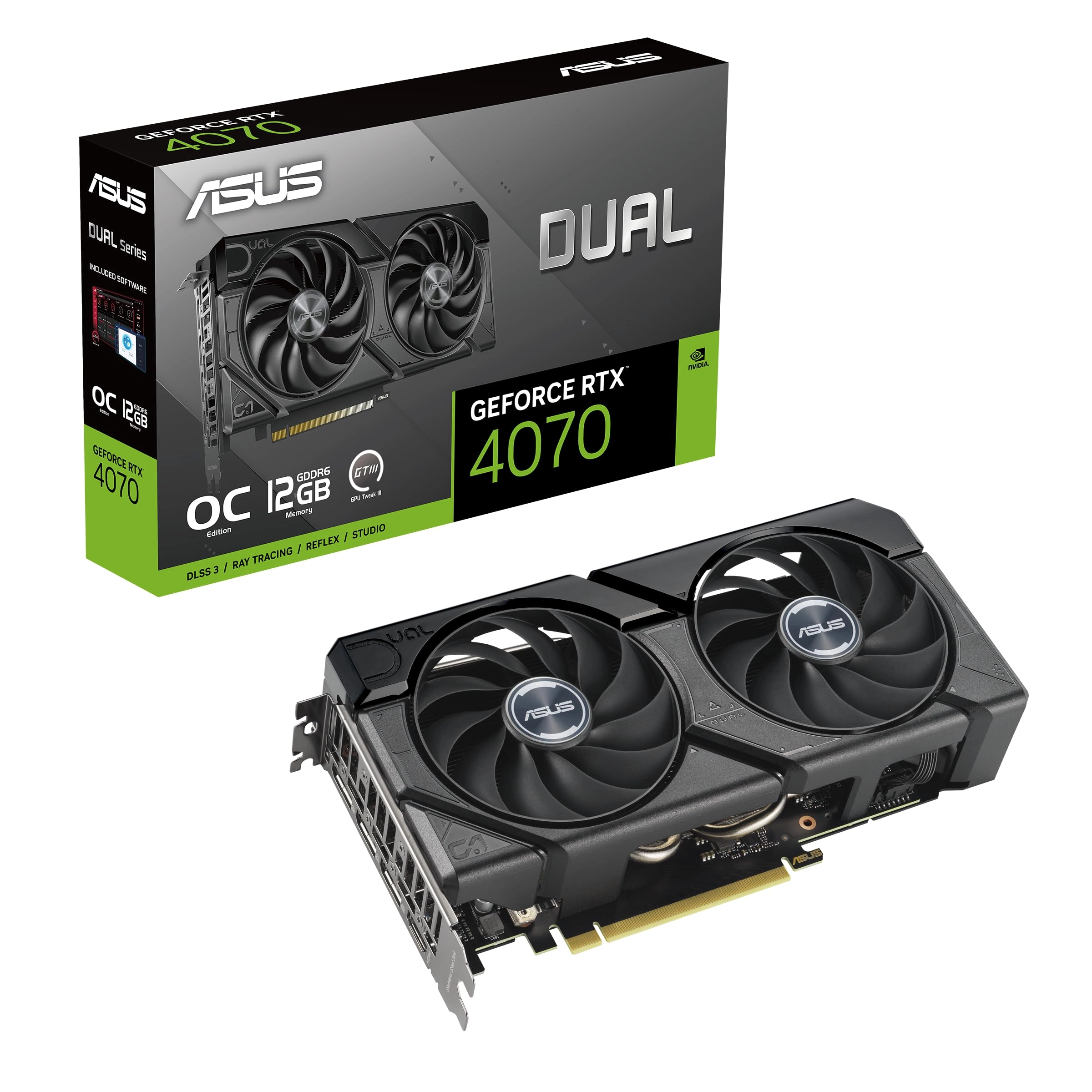 ASUS Dual GeForce RTX 4070 EVO OC Edition - 12GB