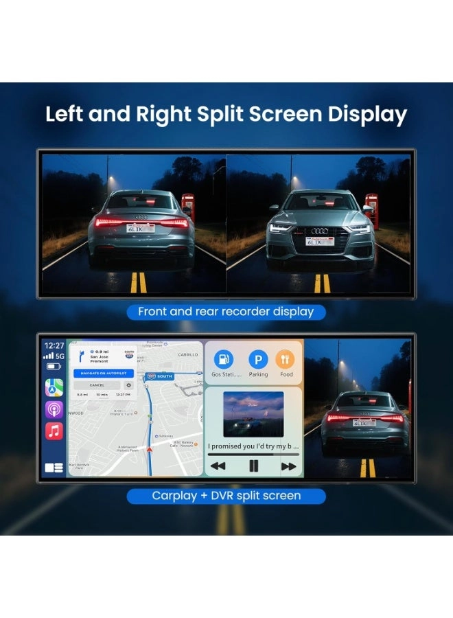 Wireless CarPlay Screen - 4K 1080P