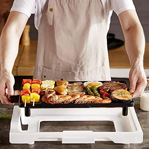 2-tier electric grill pan - 1200 W 5-7 peoples