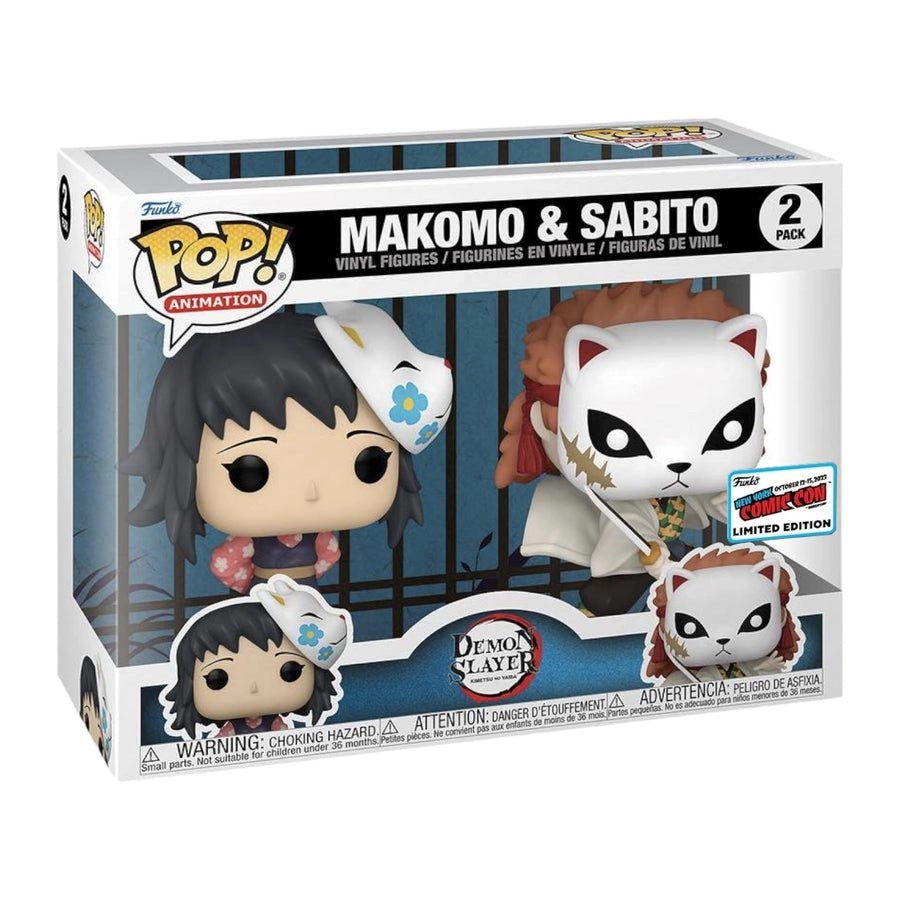 Makomo - Demon Slayer - 2pk NYCC'23 Vinyl Figure Pack