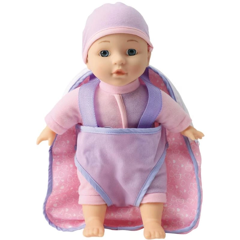 My Backpack Doll Playset - 12" (Height) Pink Ages 3+