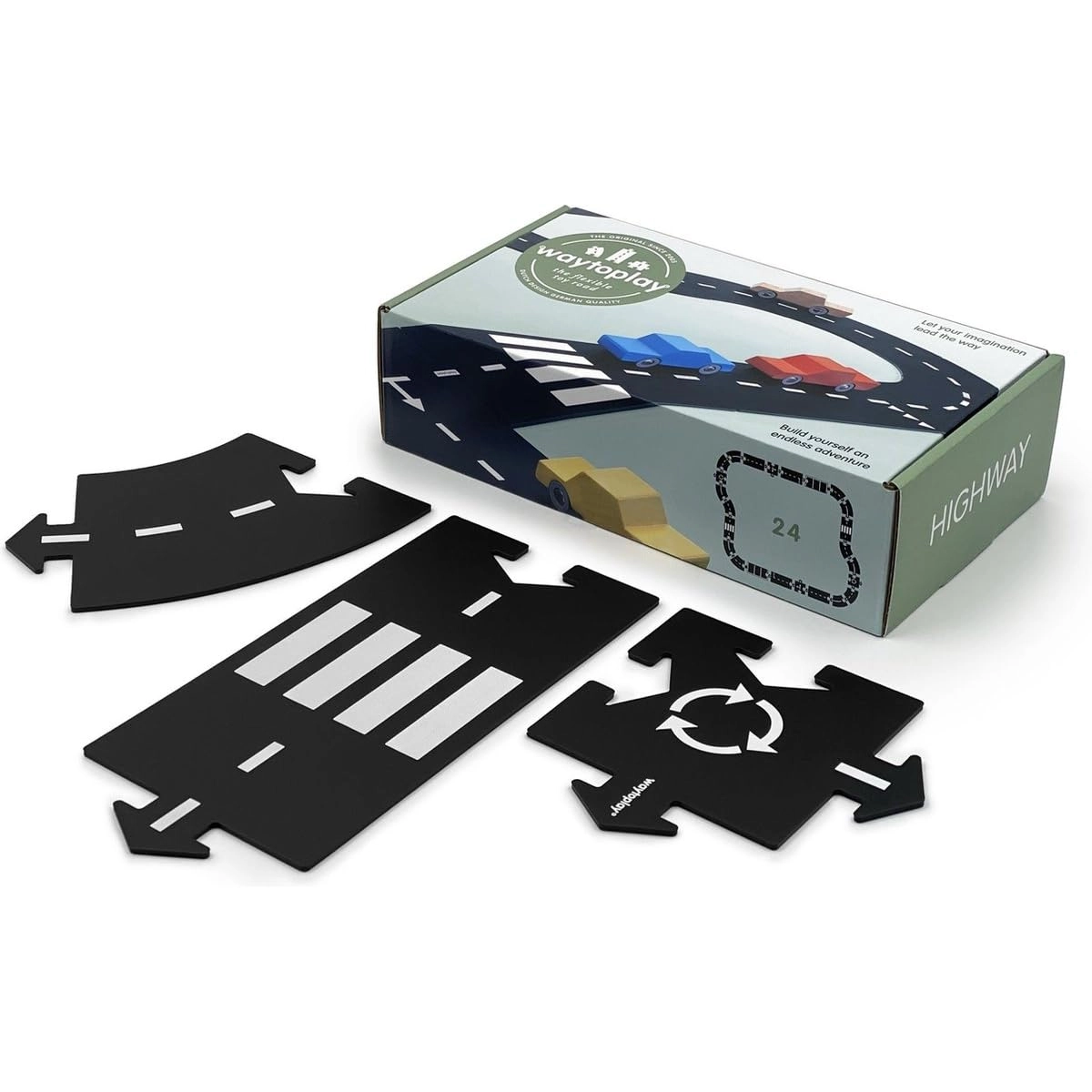 MZA STORES Flexible Race Track - 24pcs