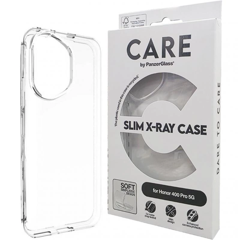 PanzerGlass CARE X-ray Soft Back Cover for Honor 400 Pro