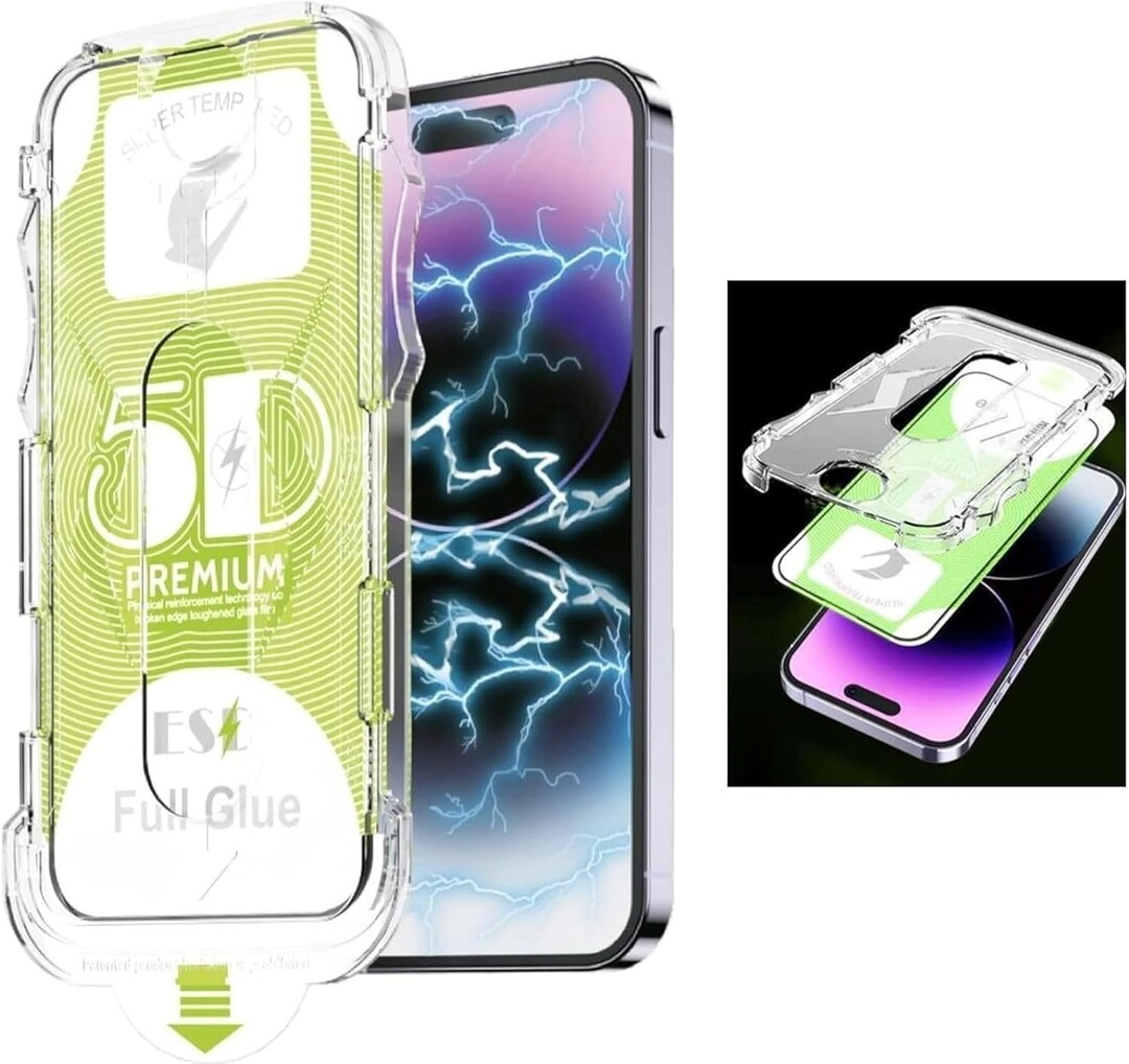 Muzz International Tempered Glass Screen Protector for iPhone 16 Pro Max
