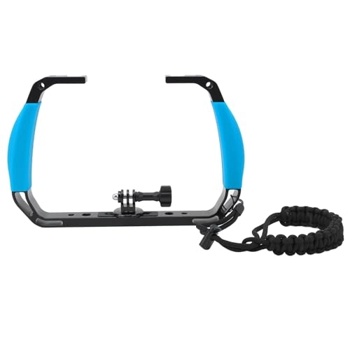 Underwater Diving Rig - Tray Mount 2 Cold Shoe 1/4in 3/8in