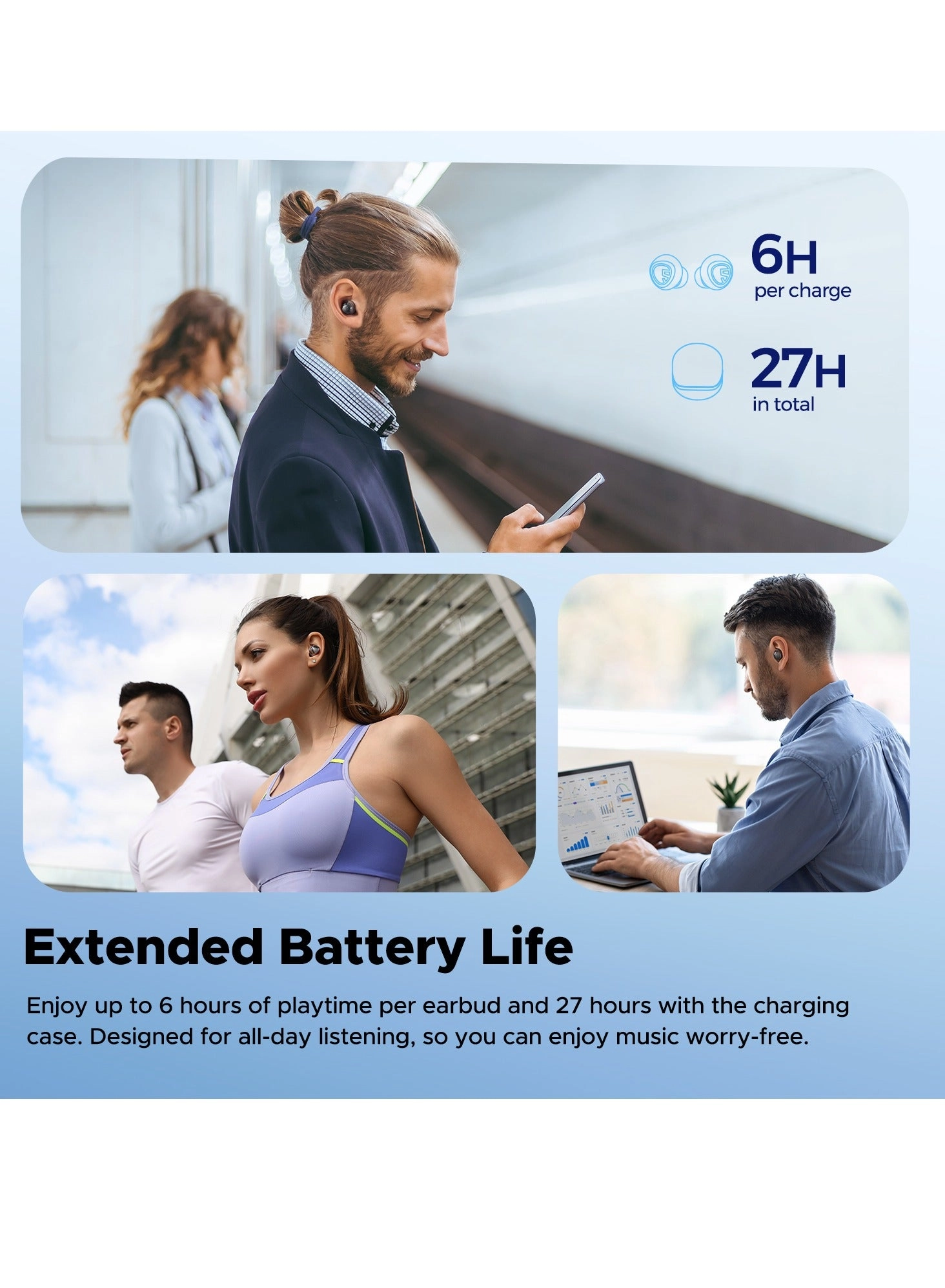 Clear Wireless Earbud