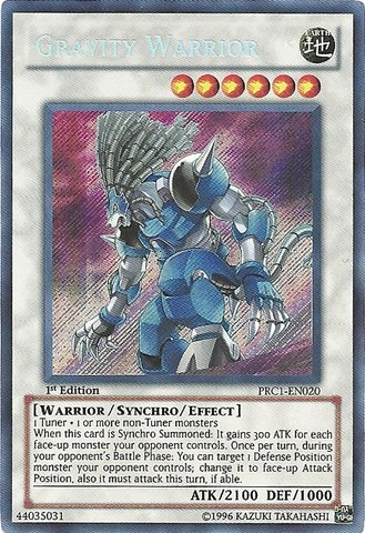 Gravity Warrior PRC1-EN020 - 1st Edition 1pcs - English
