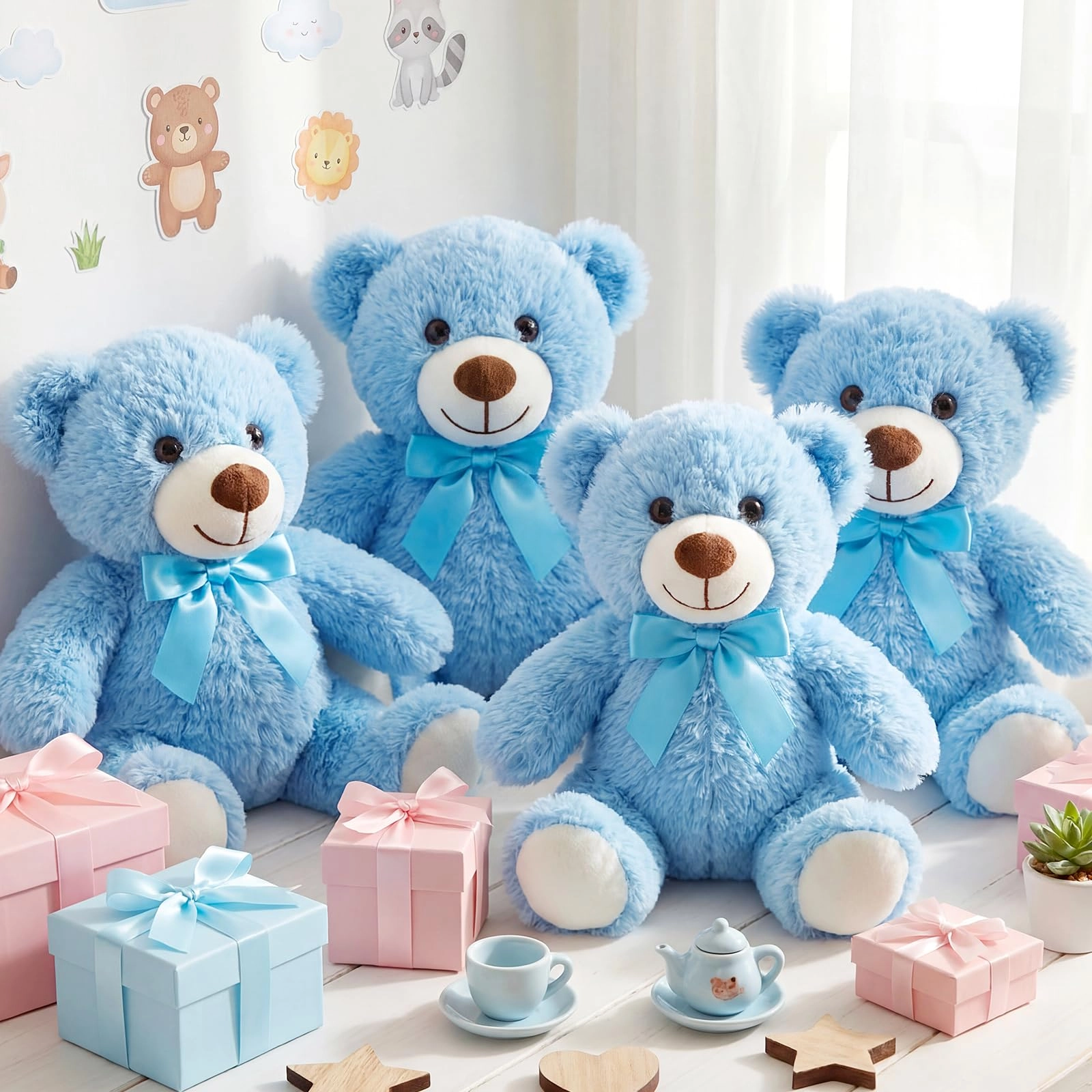 Teddy Bears - 35 cm 4 Pack