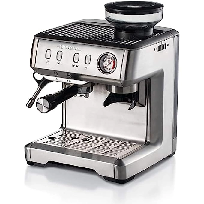 Espresso Coffee Machine Grinder & Milk ART1313