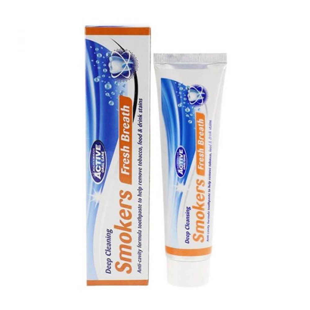 BEAUTY FORMULAS Active Deep Cleaning Smokers Fresh Breath Toothpaste 100 ml