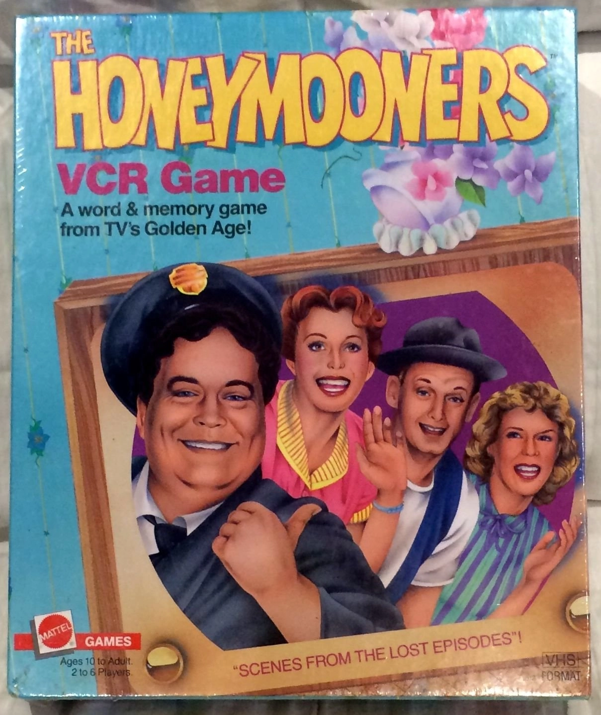 Mattel The Honeymooners VCR game