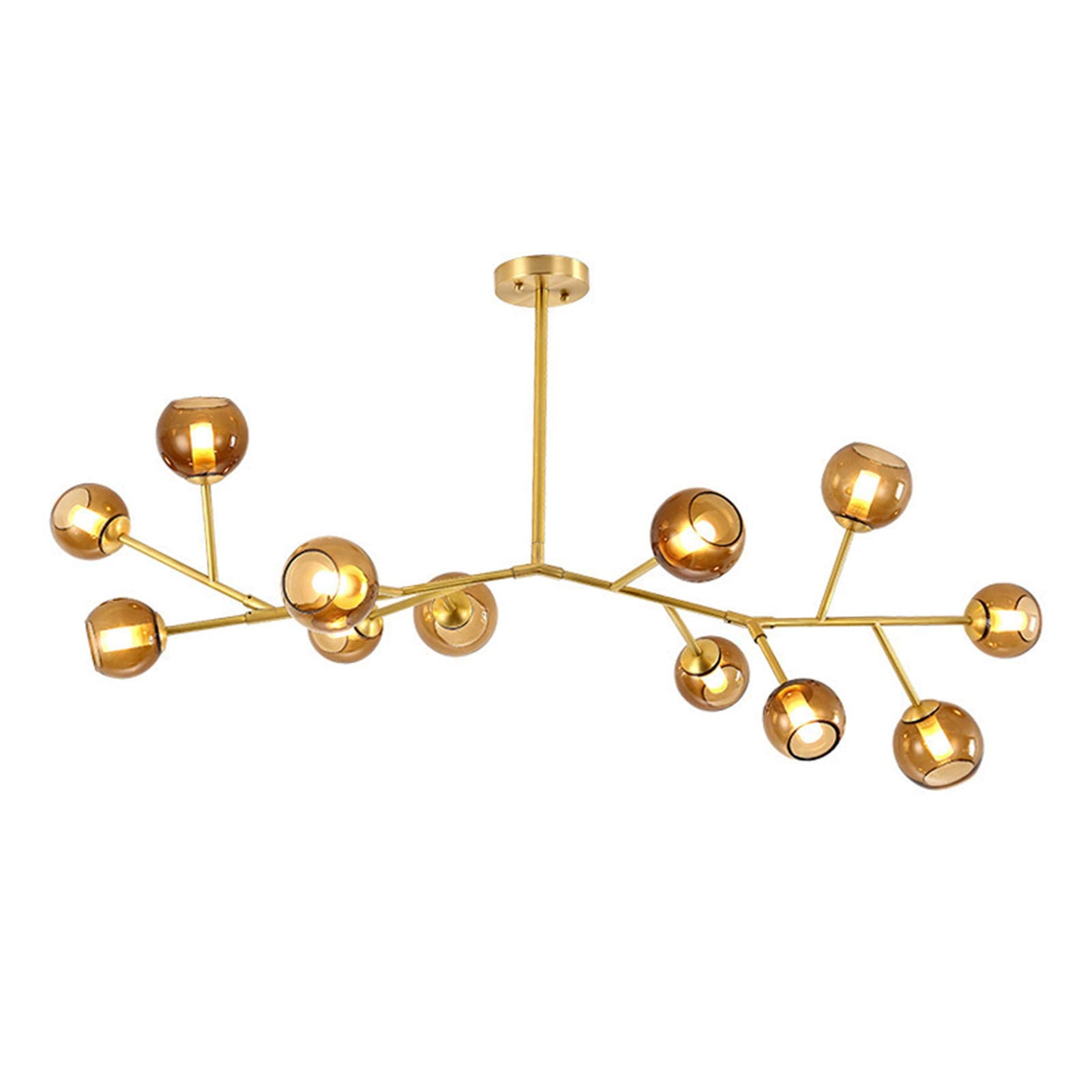 Magic Bean Lamp - Black and amber cover 10t