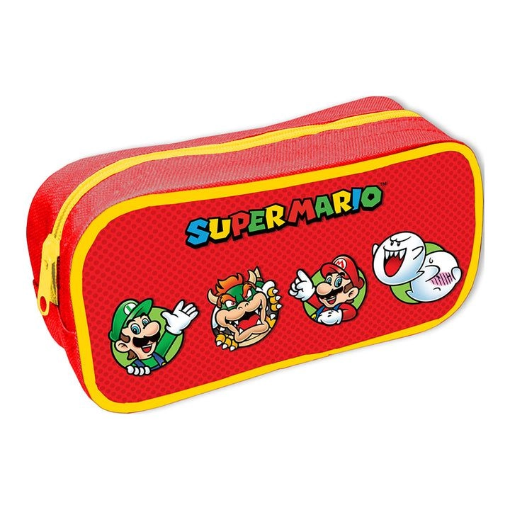 Nintendo Core Character Circles Rectangle Pencil Case