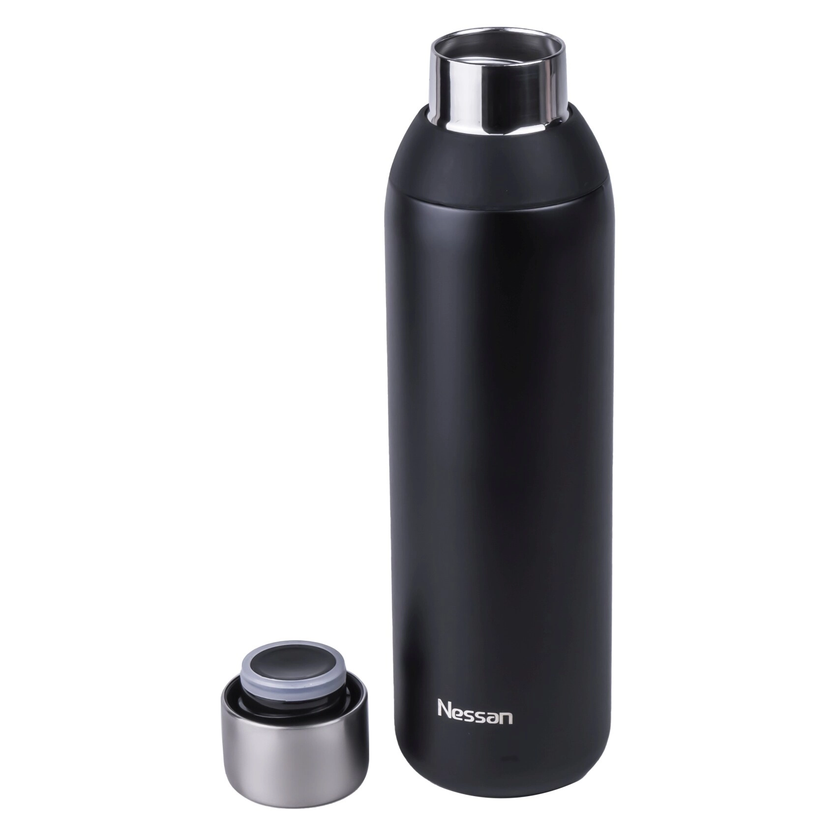 Double Wall Stainless Steel Vacuum Bottle - 600ml