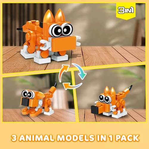 Animals Building Block Toy Set - Animals 25 pcs