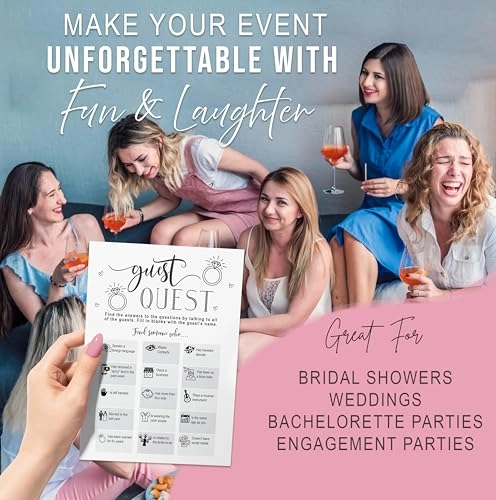 Guest Quest - English Adult 50 Cards