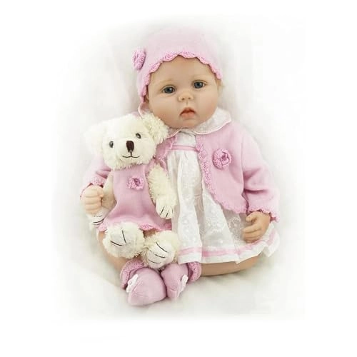 Reborn Baby Doll - 22 Inches / 55 cm Silicone Ages 3+