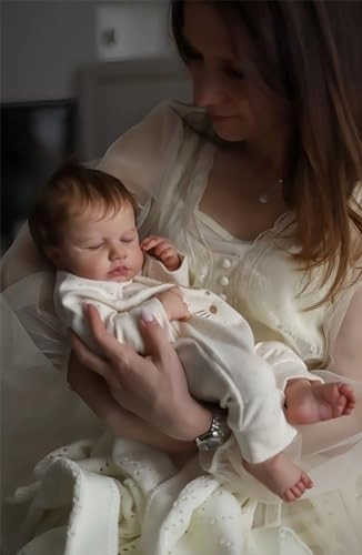 Reborn Baby Doll - 22 inch Silicone Girl Ages 3+ Gift Set