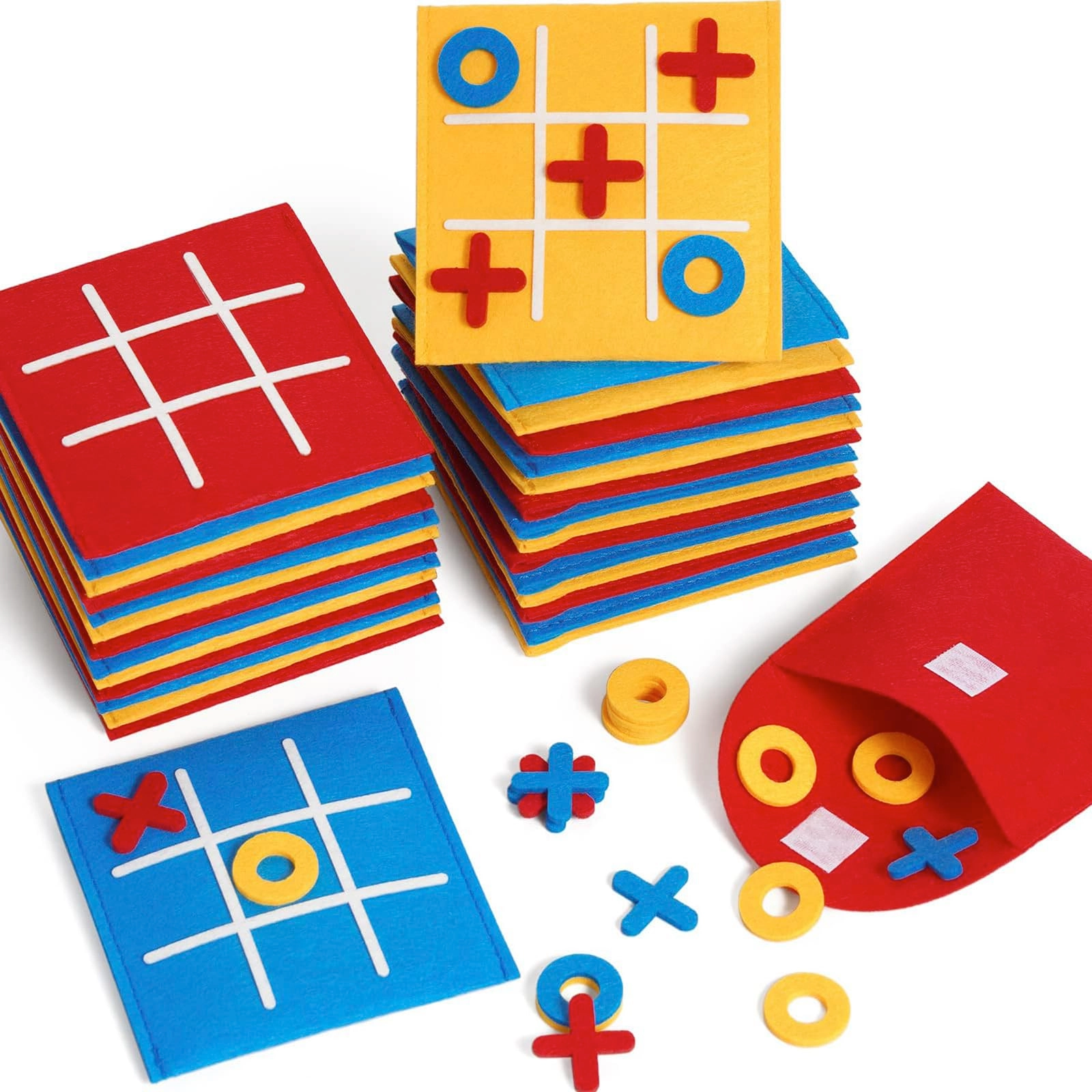 Generic Tic Tac Toe Mini Board Game - 12 pieces 6 months and up Arabic