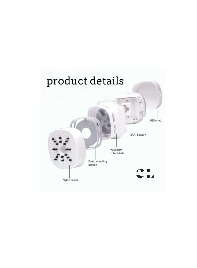 Mini Desktop Vacuum Cleaner - 200 ml 500Pa 360° Rotatable