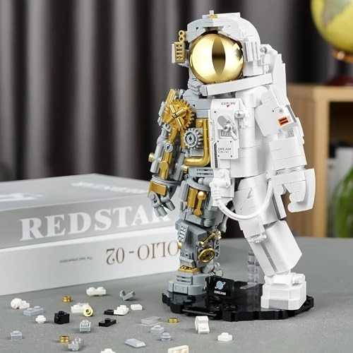 Mechanical Astronaut Building Blocks - Science Fiction, Space