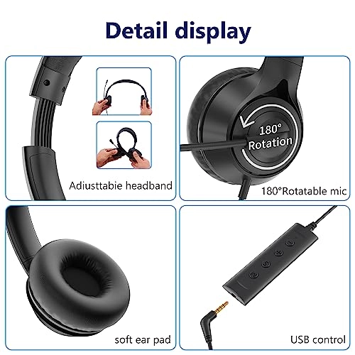 USB Headset - Wired Headset