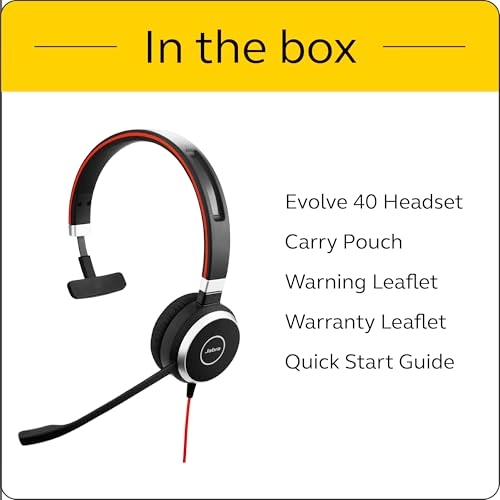 Evolve 40 Wired Headset