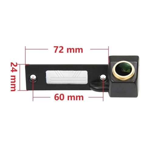 Reverse car rear view camera - Night vision Wired 720 x 540 pixels