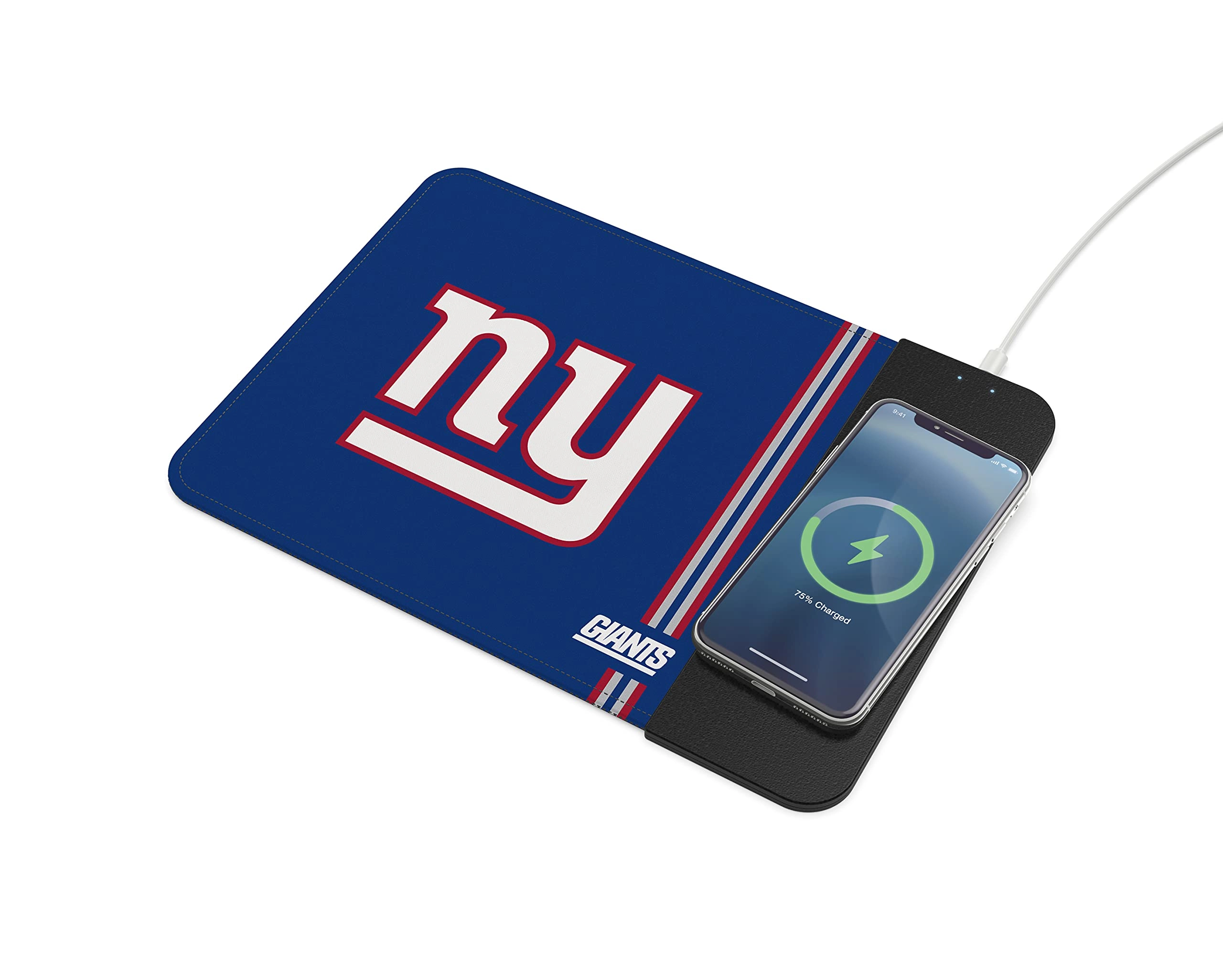 NFL Wireless Charging Mouse Pad - 22.86x9.91 cm