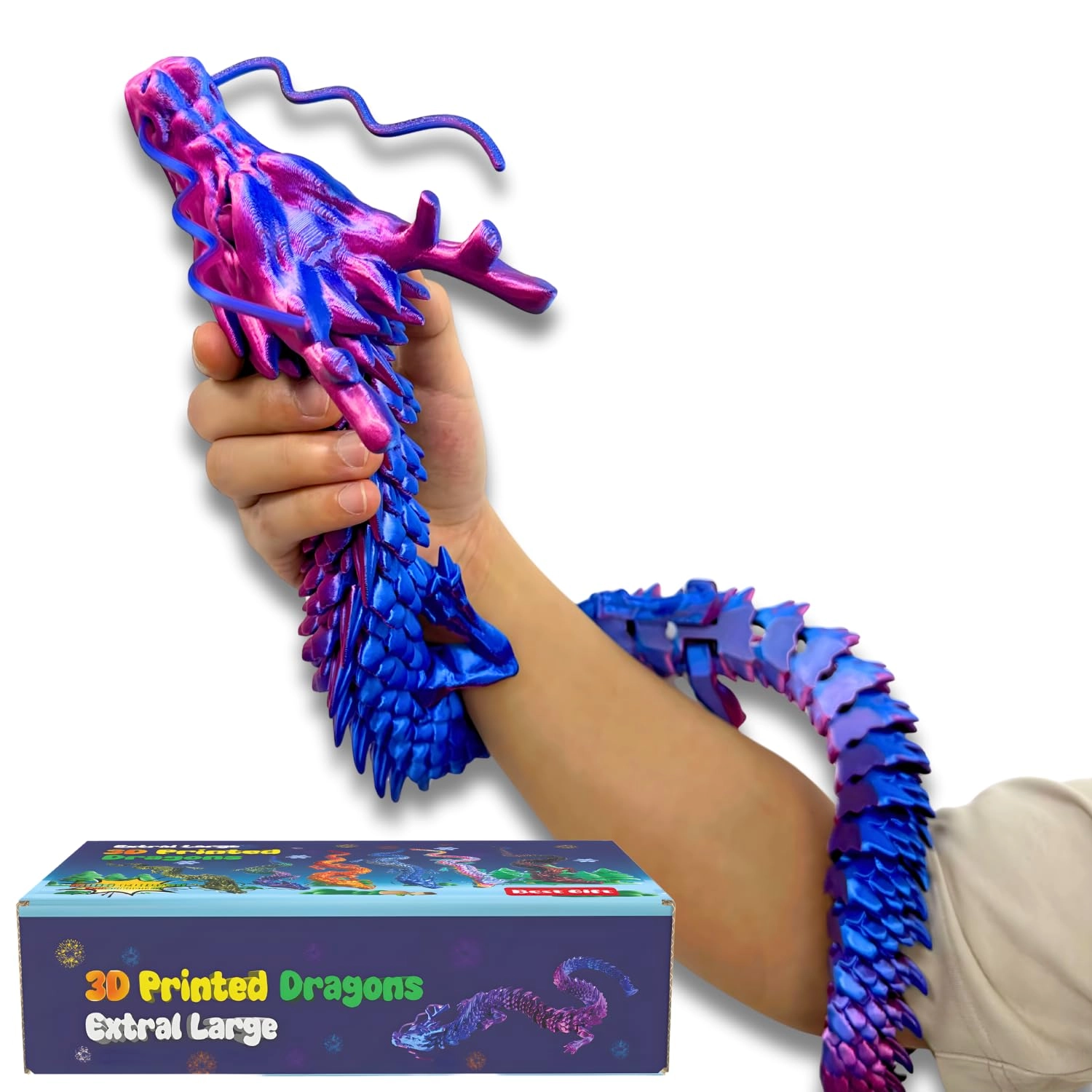 3D Printed Dragon - 8 years and up