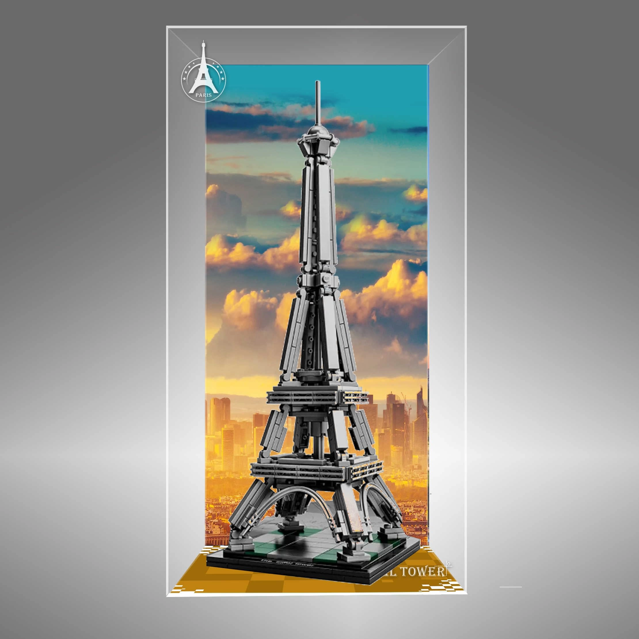 China Display Case - 55x55x155cm Background-a