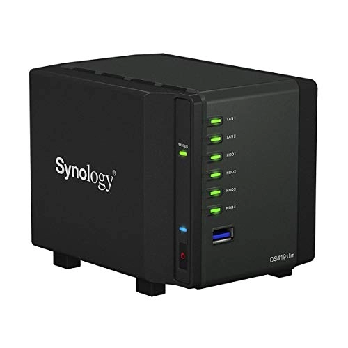 DS120j + DS419slim 1-Bay 4-Bay 20TB