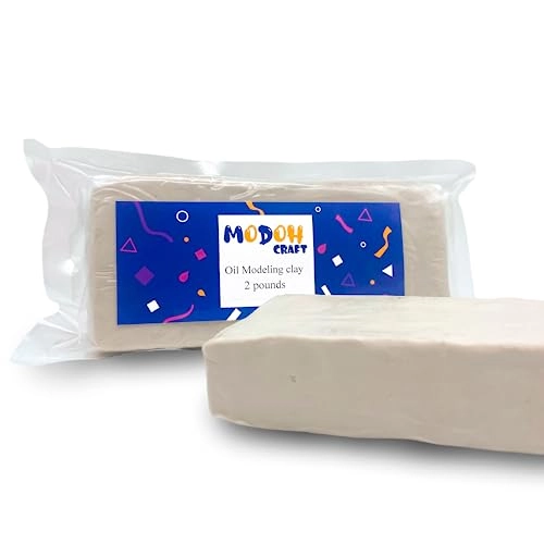 MODOH Plasticine Modeling Clay - Oil Based