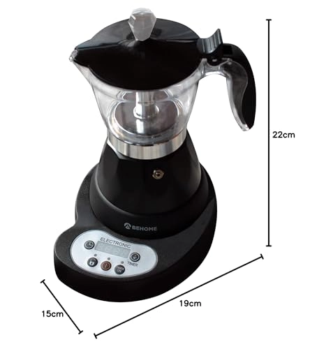 Moka Espresso - 3 Cups Timer Auto Shut Off 300