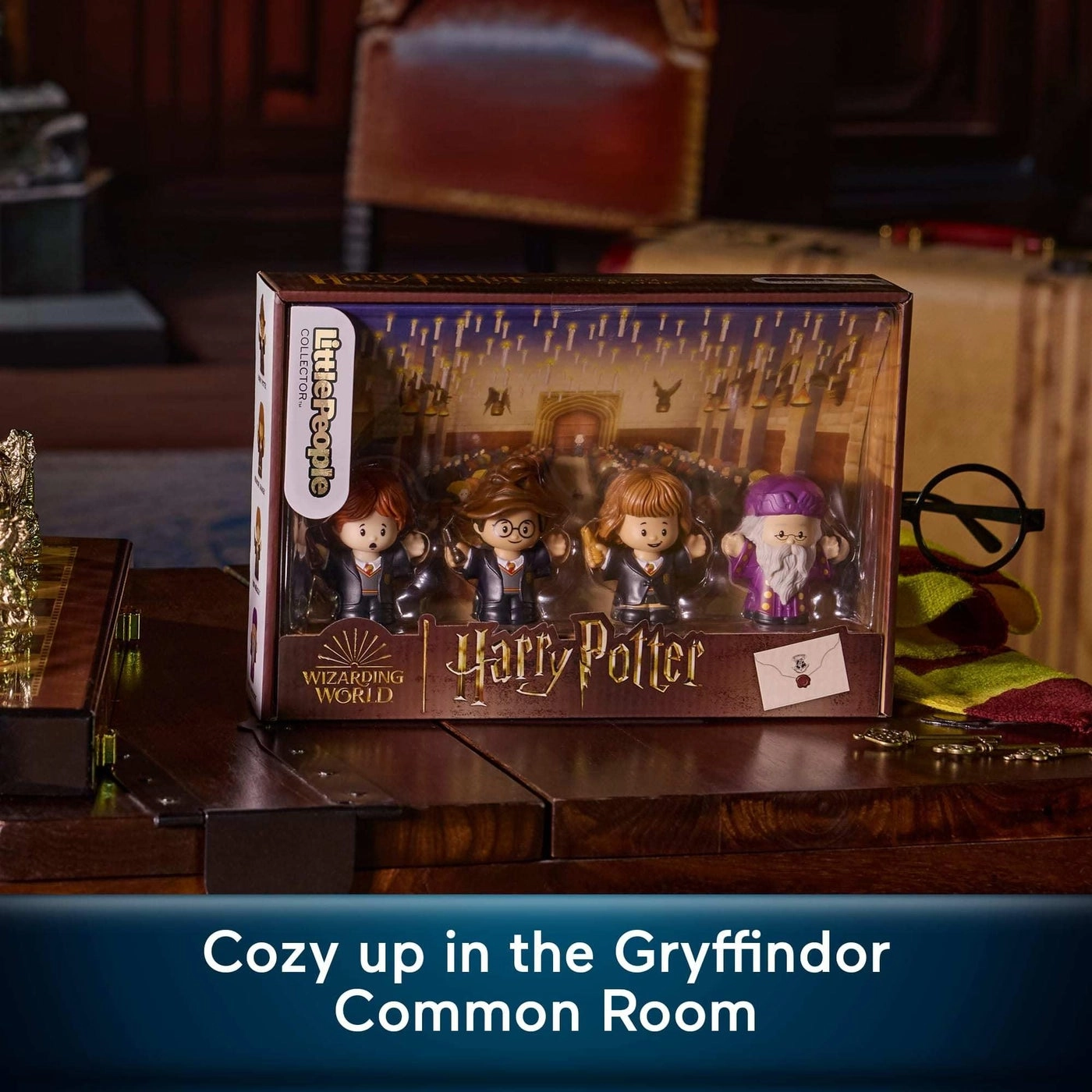 Harry Potter + Hermione Granger + Ron Weasley + Albus Dumbledore - Harry Potter and The Sorcerer’s Stone Movie Special Edition Set