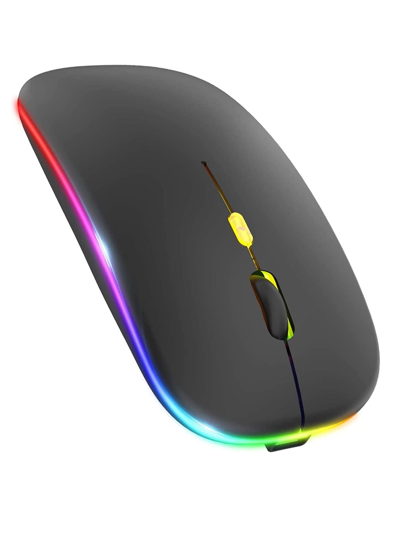 LED Rechargeable Slim Silent Mouse - Wireless