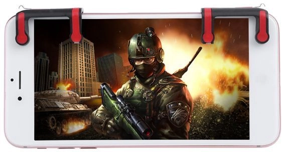 PUBG Mobile Phone Gaming Controller - Black Bundle