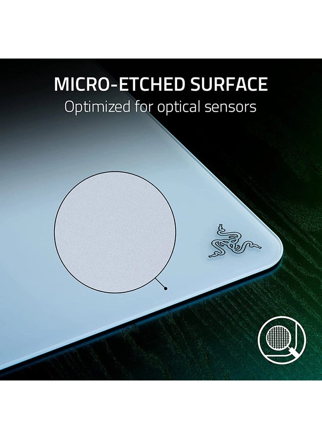 Atlas Tempered Glass Gaming Mouse Pad